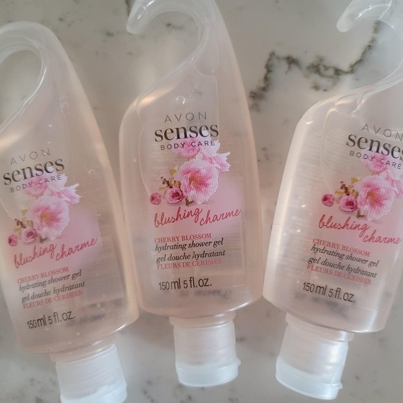 Avon Other - Avon Senses Cherry Blossom Shower Gel 3 pack
